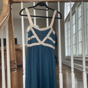 Anthropologie Blue Dress (Size 2)